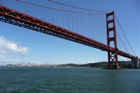Golden Gate Bridge With San Francisco Skyline April 26 2012 Jerad