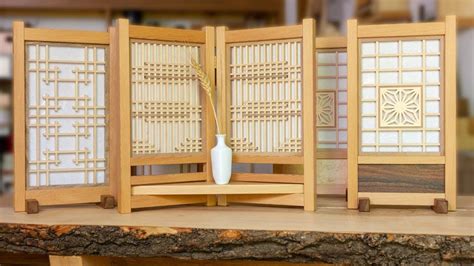 Making Japanese Shoji Screens Small Decorative Panels Youtube