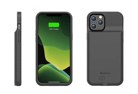 Alpatronix Iphone 12 Pro Max Battery Case With Wireless Charging And L
