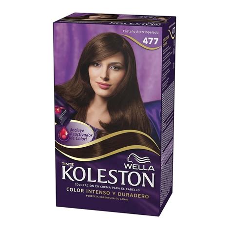 Tinte para cabello Koleston 477 castaño aterciopelado Walmart
