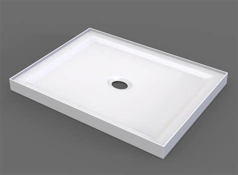 Square Acrylic Fiberglass Shower Base 9001200 New World International