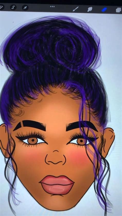 Black Girl Art Cartoon Black Girl Artist Black Girl Art Cartoon