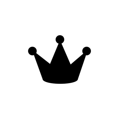 Royal Crown Silhouette 4970488 Vector Art At Vecteezy