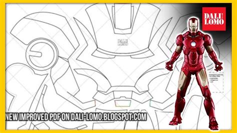 Iron Man Mask Template