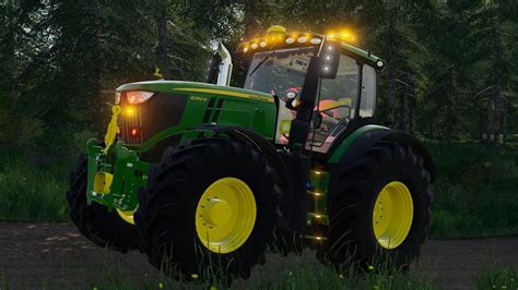 Мод John Deere 6r для Farming Simulator 2019
