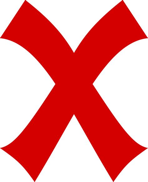 Red X Mark Clipart Free Image Download