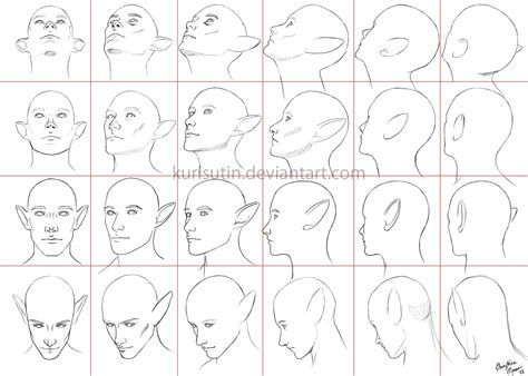 Angles Of The Head Anime Head Drawing Tutorial Anatomy For Artists