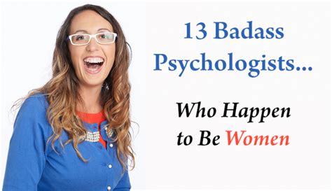 13 Badass Psychologistswho Happen To Be Women New Harbinger