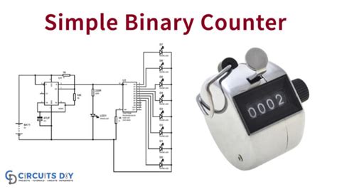 555 Timer Based Binary Counter