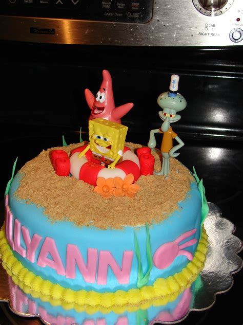 Spongebob Birthday Cake Spongebob Birthday Cake
