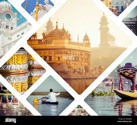 Collage Of India Images Travel Background My Photos Stock Photo Alamy
