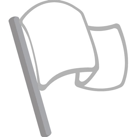 White Flag Emoji Clipart Free Download Transparent Png Creazilla