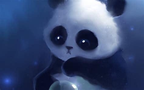Cute Panda Bear Fondos De Pantalla Gratis Para Widescreen Escritorio