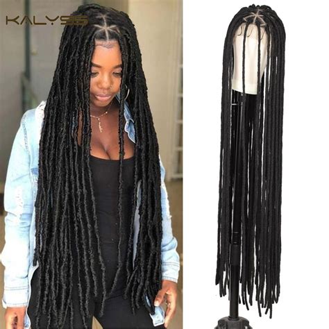 Triangle Part Knotless Locs Wig Uk