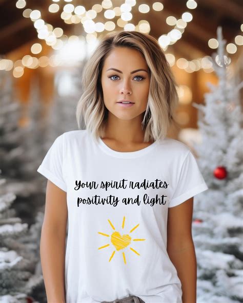 T For Best Friend With Positivity And Light Radiant Spirit T Shirt