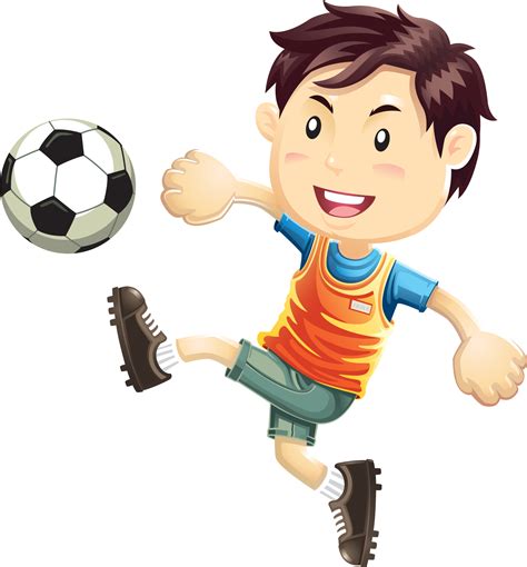 Cartoon Soccer Football 19006839 Png