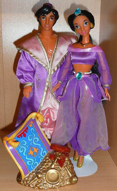 Disney Aladdin Jasmine Dolls Happy Ending In Purple Disney