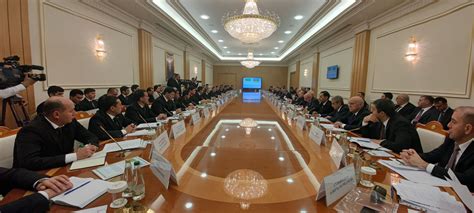 A Meeting Of The Intergovernmental Turkmen Azerbaijan Commission For