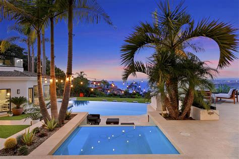 Private La Jolla Hilltop Estate With Panoramic Ocean Views California