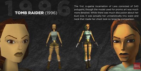 Why Lara Croft S Breasts Were Huge In The Tomb Raider Itech Post