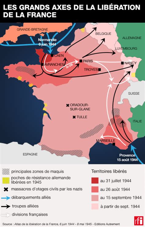 L Acculturation Des Musulmans De France - Les grands axes de la libération de la France. | Enseignement de l