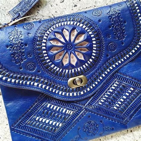 real leather bags leather clutch bags leather and lace moroccan patterns moroccan leather