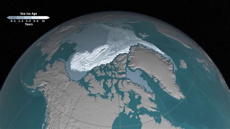 Nasa Releases Time Lapse Of The Disappearing Arctic Polar Ice Cap Youtube
