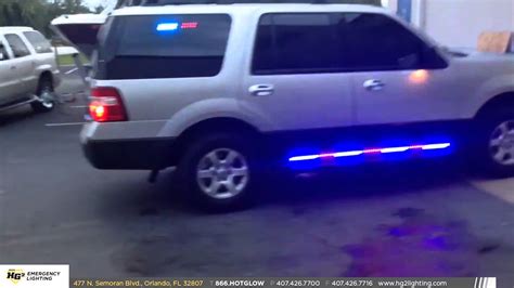Hg2 Emergency Lighting 2014 Ford Expedition Unmarked Youtube