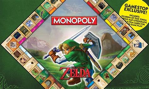 This Is The Zelda Monopoly Game Board Out Next Month
