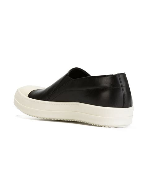 The accuweather shop is bringing you great deals on lots of propét women's sneakers. Rick owens Leather Slip-On Sneakers in Black for Men | Lyst