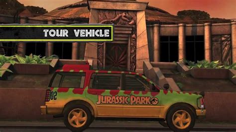 Jurassic Park The Game Tour Vheicle Youtube