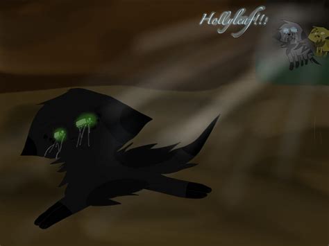 Hollyleaf Running Into The Tunnels By Redfeather522 On Deviantart