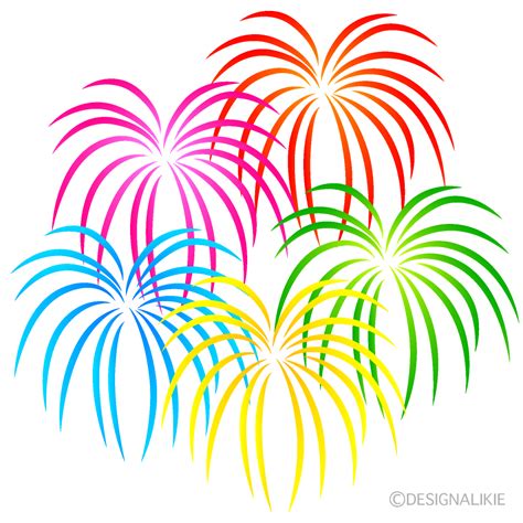 Colorful Firework Clipart Free