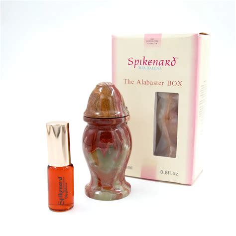 Spikenard Perfume With Alabaster Box 20ml Galilee Calendars