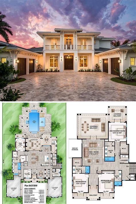 Two Story Mansion House Plans Homeplancloud
