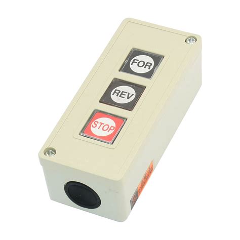 Uxcell A13112600ux0132 Forward Reverse Stop Momentary Push Button