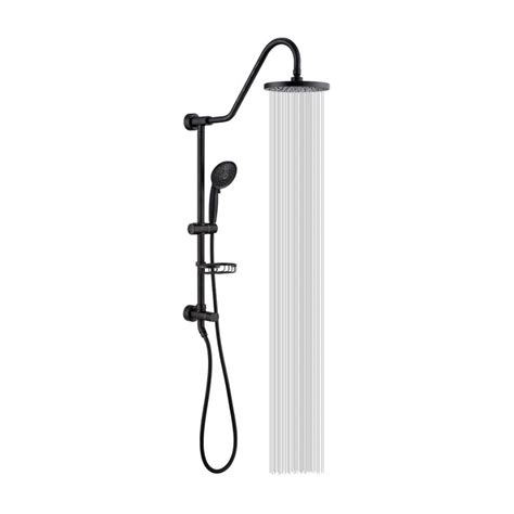Homelody Shower System With 8 Inch Rain Showerhead 5 Function Hand Sho