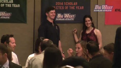 2014 Big West Scholar Athlete Of The Year Banquet Youtube
