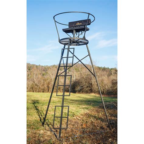 To get the most out your limited hunting time, check out these blinds and tree stands. Big Game Two-Man Tripod - Walmart.com - Walmart.com