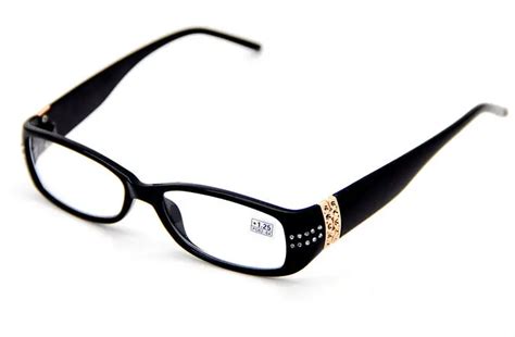 Womens Reading Glasses Black Frame Design Cute Readers Trendy Specs 10 ~ 40 In Reading