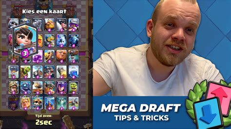 Mega Draft Mid Ladder Tips And Tricks Clash Royale Nederlands Youtube