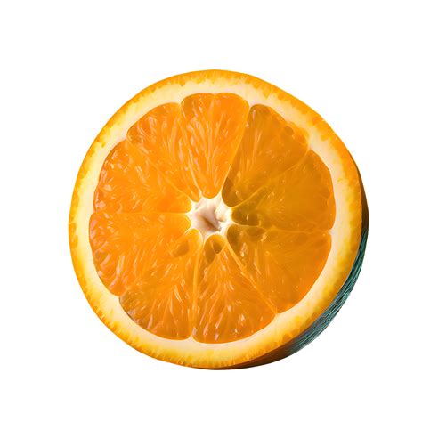 Ai Generated Sliced Orange Isolated On Transparent Background 38188026 Png