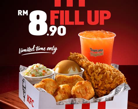 Jom tengok coupon promosi yang tersedia sekarang! Dine in Promotions | KFC Malaysia