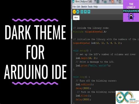 Dark Theme For Arduino Ide Arduino Sketching Tools Programmer Ides