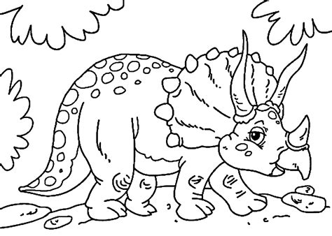 Check out these very popular dinosaur coloring pages for children to color. Triceratops Dinosaur Coloring Pages | Dinosaur coloring ...