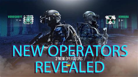 New Operators Teased Trailer Operation Shifting Tidesrainbow Six