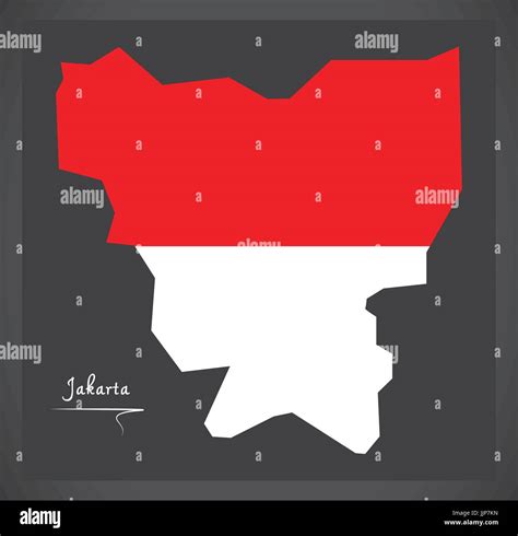 Jakarta Map Vector Hi Res Stock Photography And Images Alamy