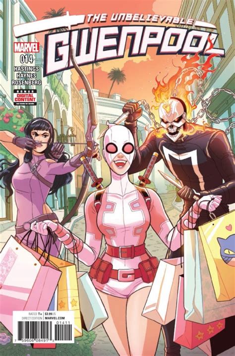 Weird Science Dc Comics The Unbelievable Gwenpool 14 Review Marvel