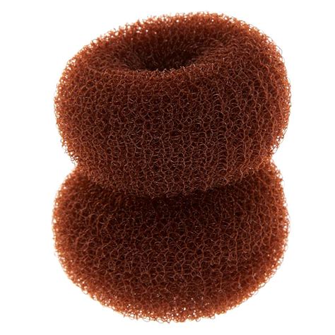 Mini Brunette Hair Donuts 2 Pack Claires Us