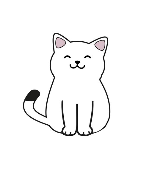 Cute Cat Cartoon Clipart Free Stock Photo Public Domain Pictures